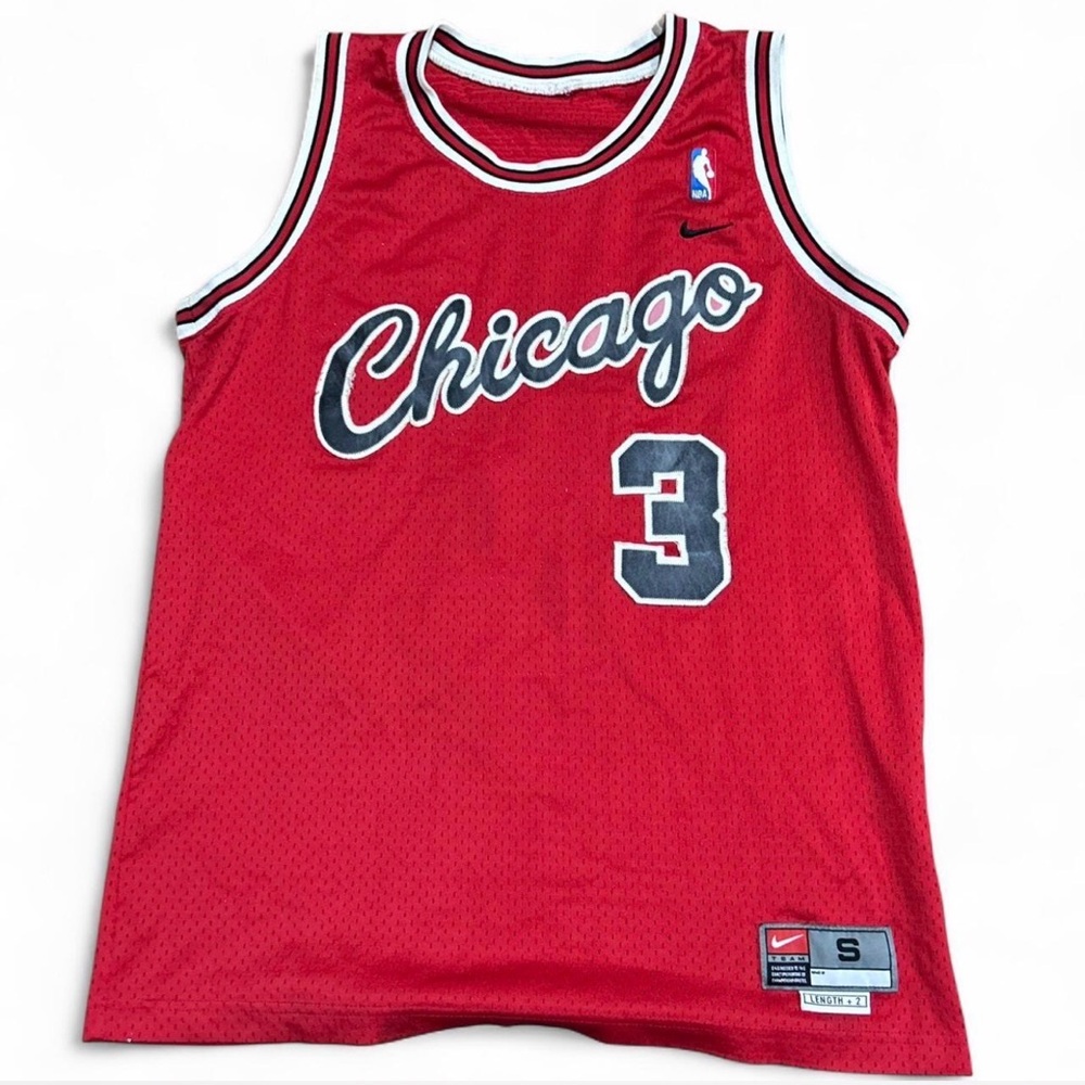 Y2K team Nike red NBA Chicago Bulls Jersey